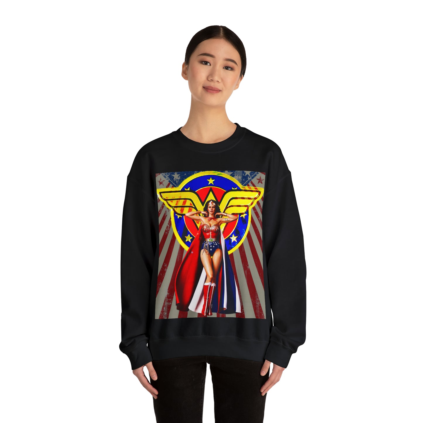 Unisex Crewneck Sweatshirt Wonder Woman Classic