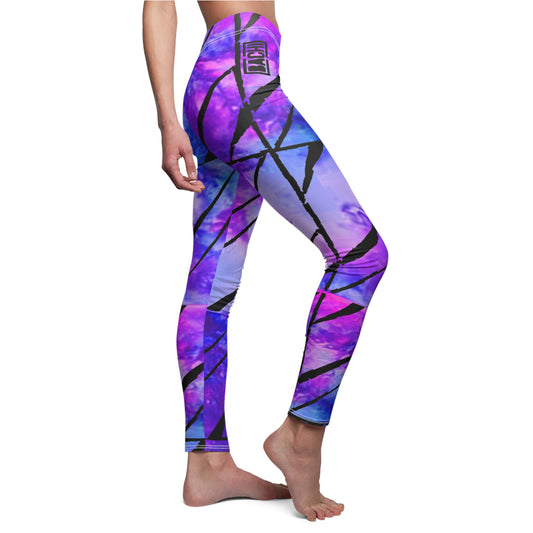 Women's Casual Leggings Bachi Tie Dye