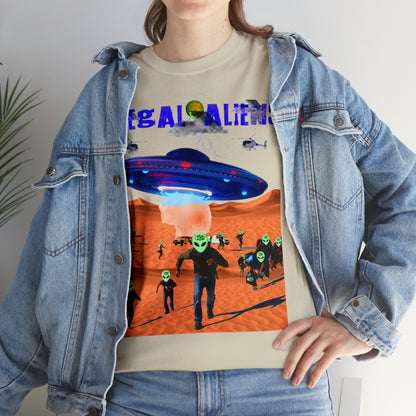 Unisex T-Shirt Illegal Aliens Alien Invasion