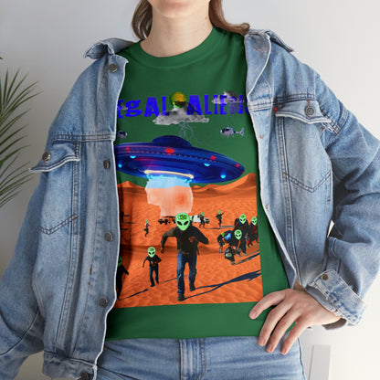 Unisex T-Shirt Illegal Aliens Alien Invasion