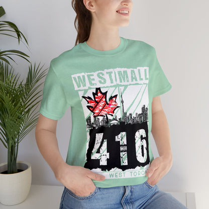 Unisex T-shirt Rep Your City  The West Mall