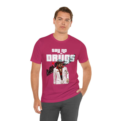 Unisex T-shirt Say No To Drugs Scarface 2