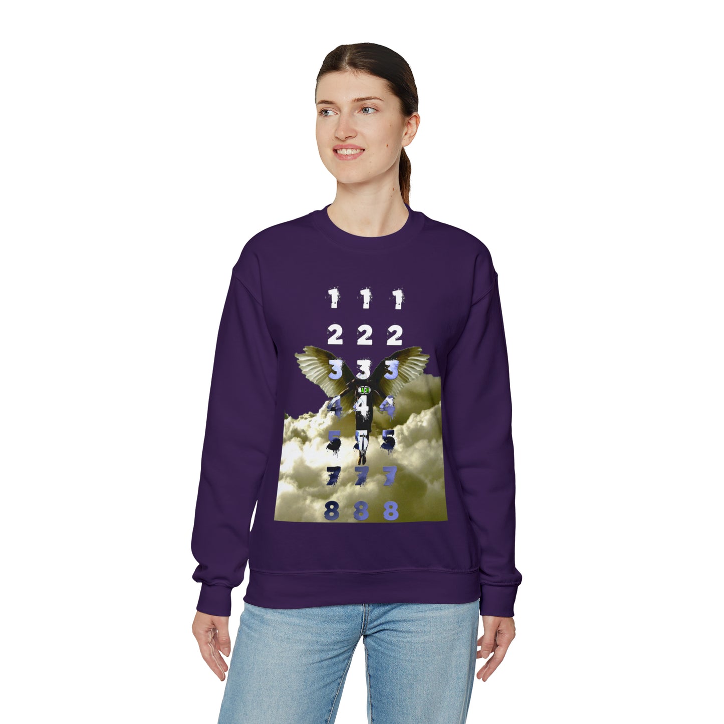 Unisex  Crewneck Sweatshirt Angel Numbers