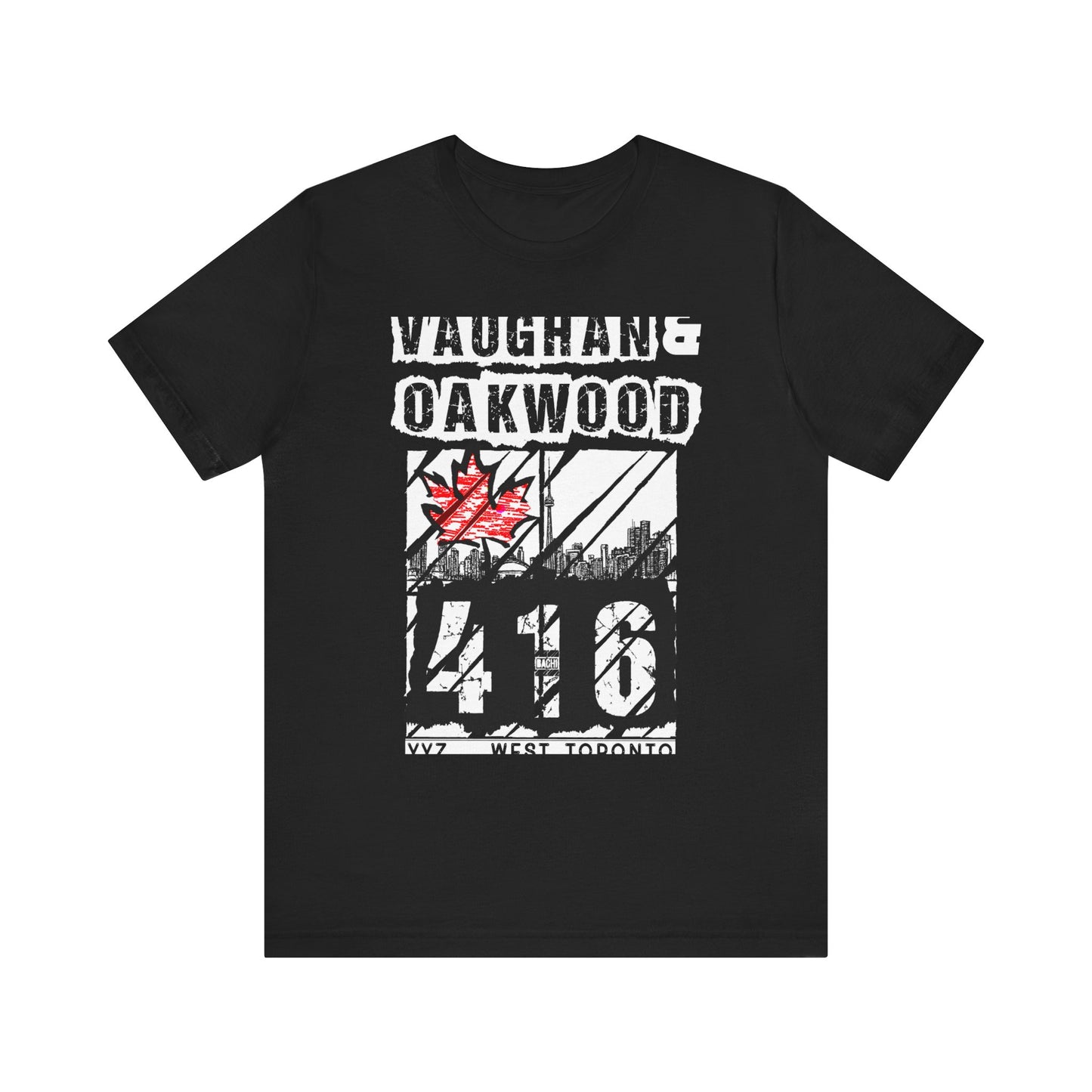 Unisex T-shirt Rep Your City Vaughan & Oakwood