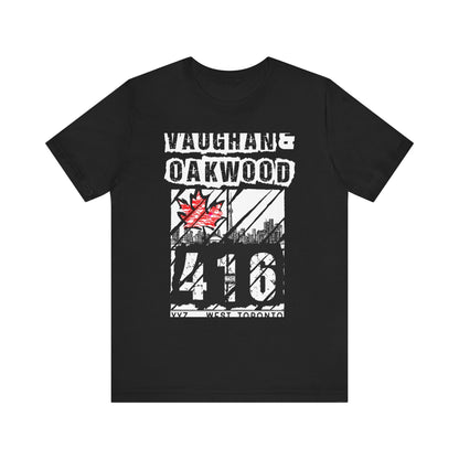 Unisex T-shirt Rep Your City Vaughan & Oakwood