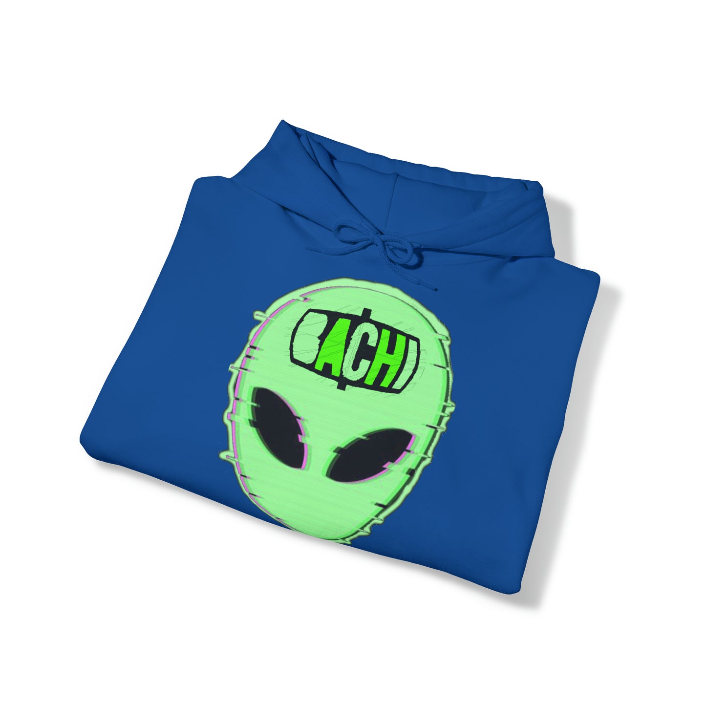 Unisex Hooded Sweatshirt Bachi Alien