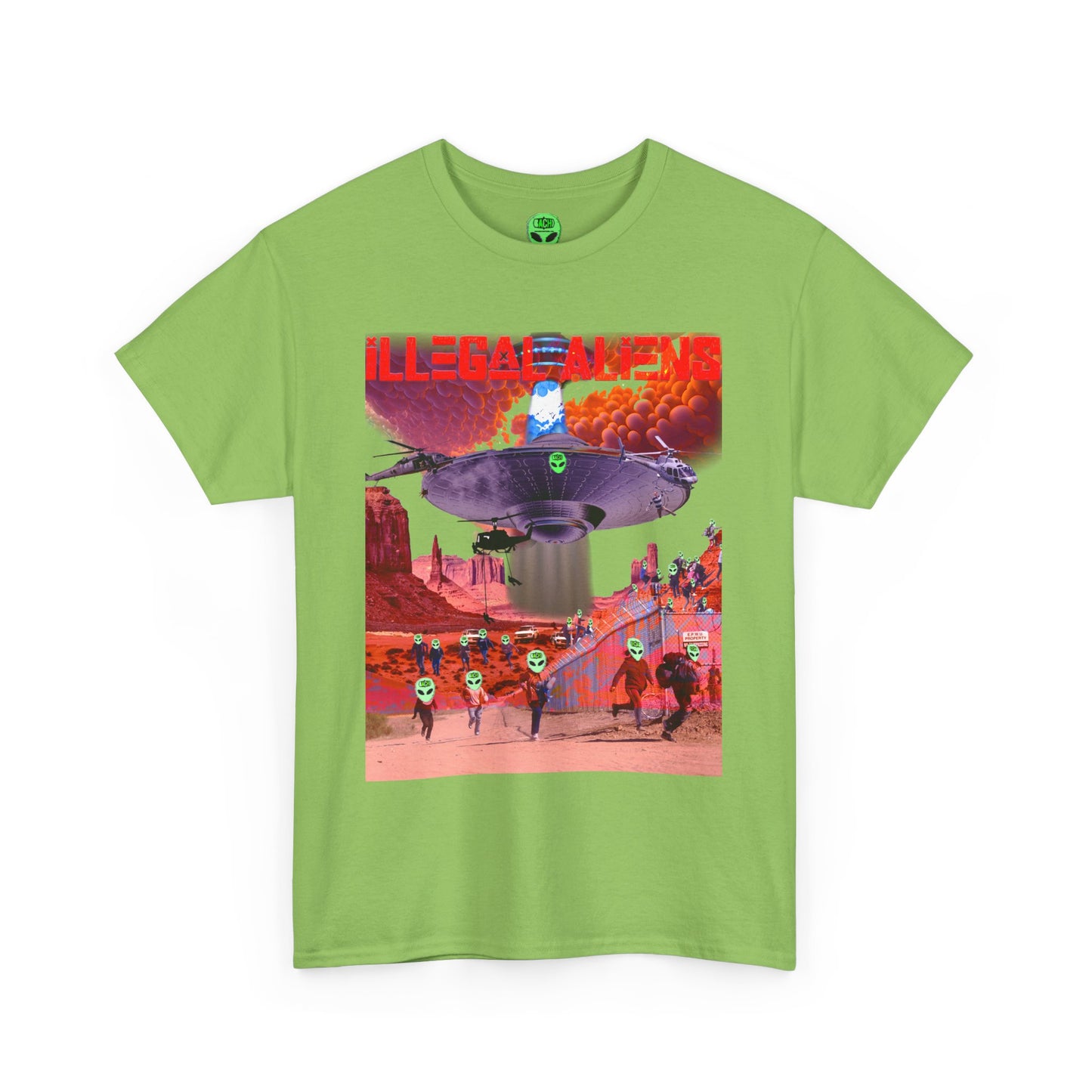 Unisex T-shirt illegal Aliens 2