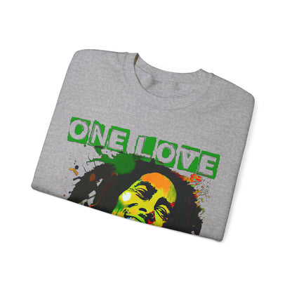 Unisex Sweatshirt Bob Marley One Love