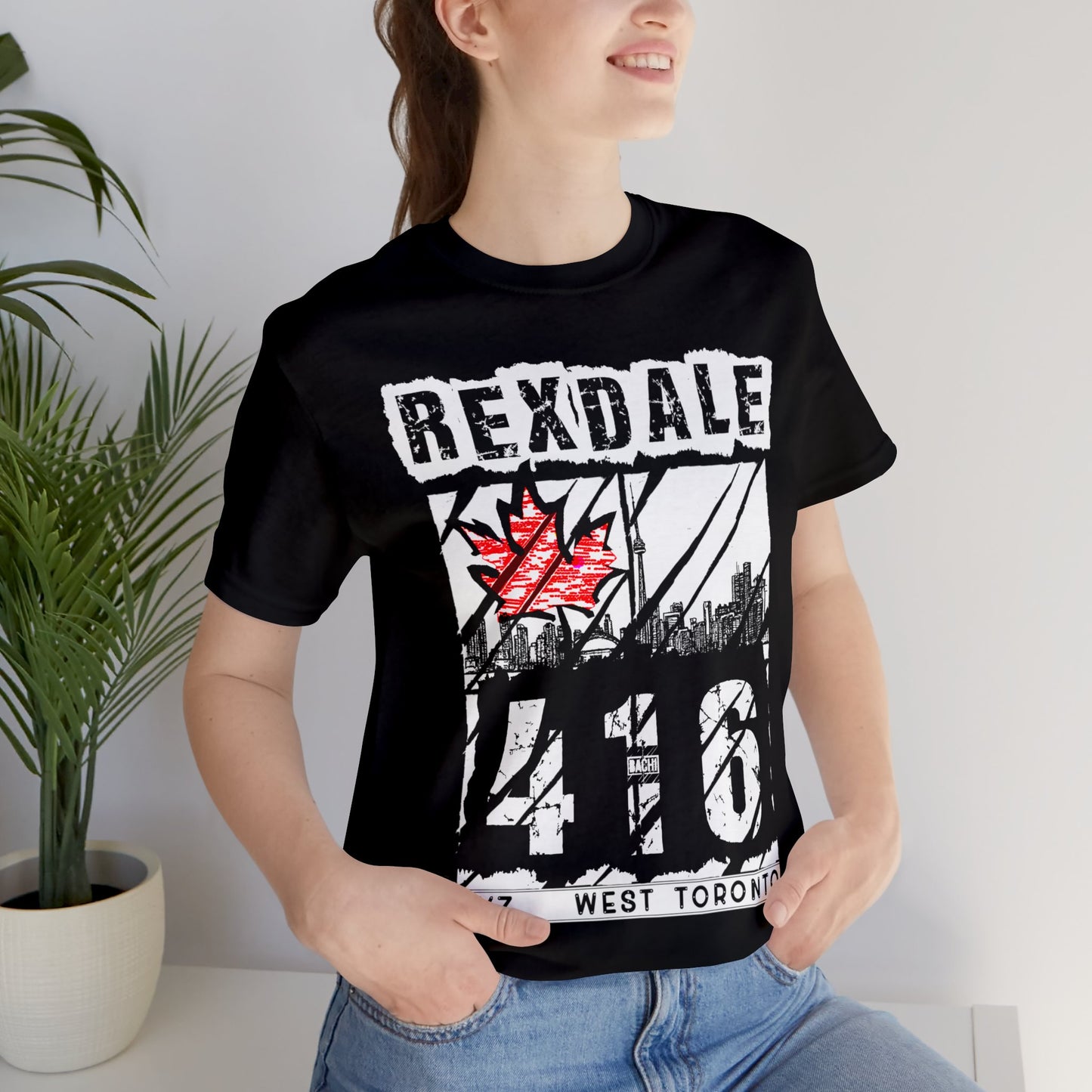 Unisex T-shirt Rep Your City Rexdale