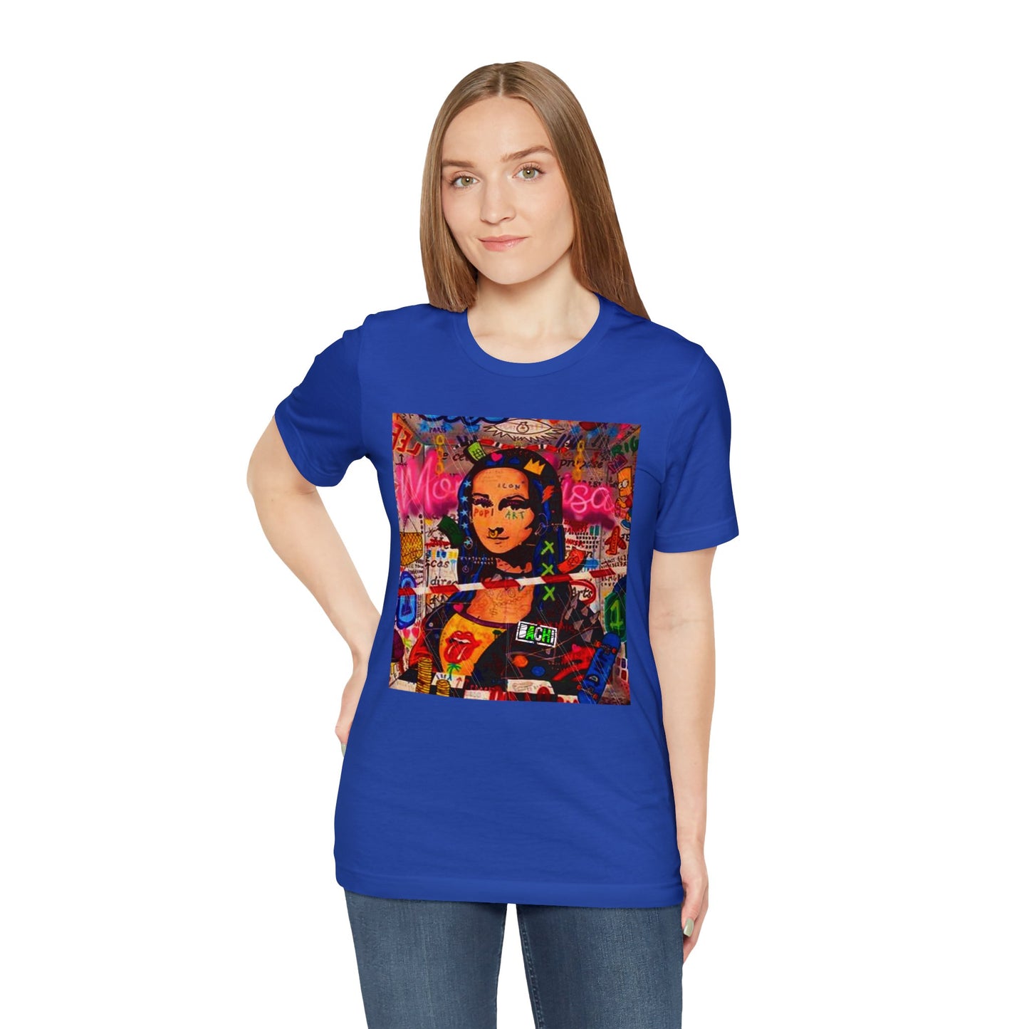 Unisex T-shirt Bachi Monalisa