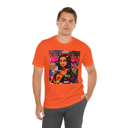 Unisex T-shirt Bachi Monalisa