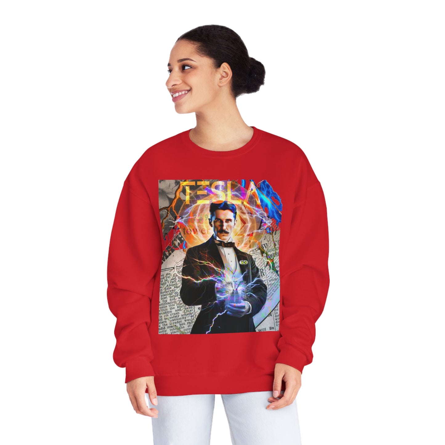 Unisex Sweatshirt Nikola Tesla Energy