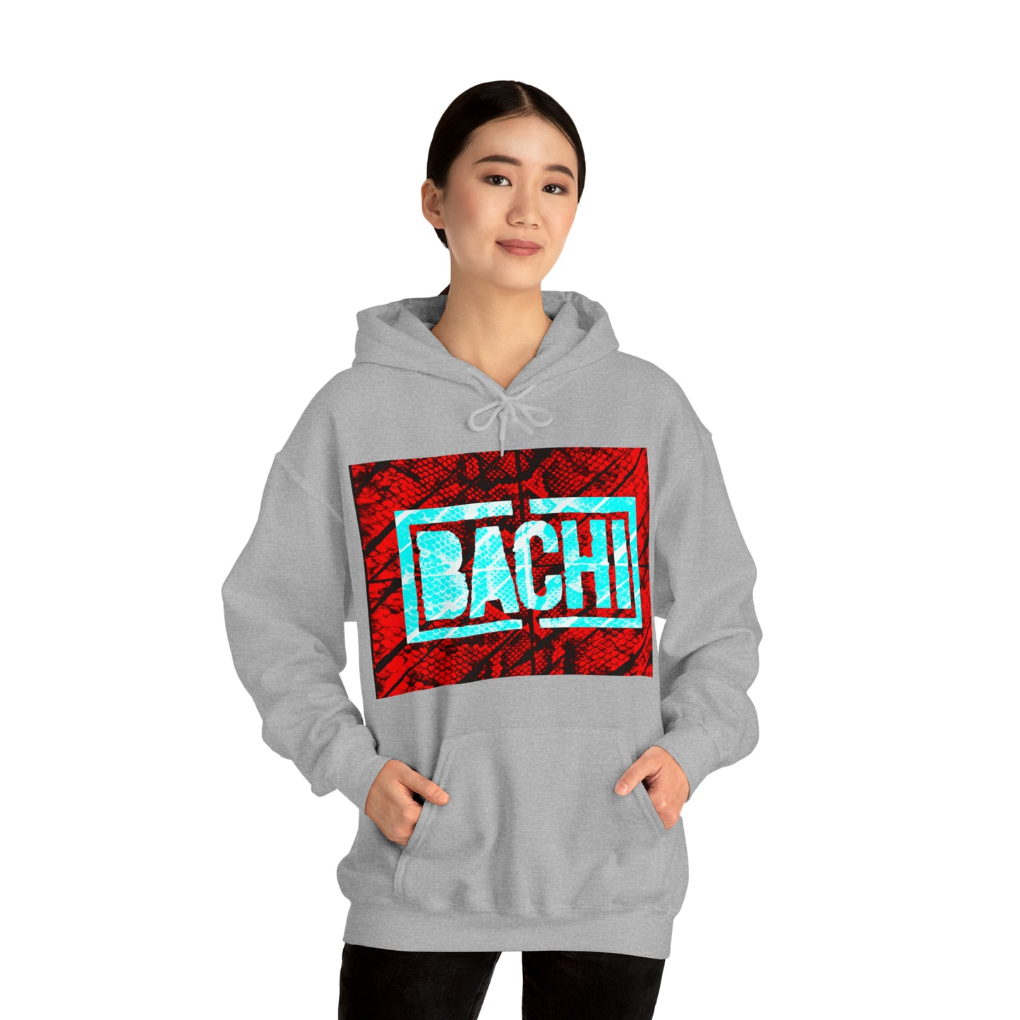 Unisex Sweatshirt Bachi Snake Skin Print