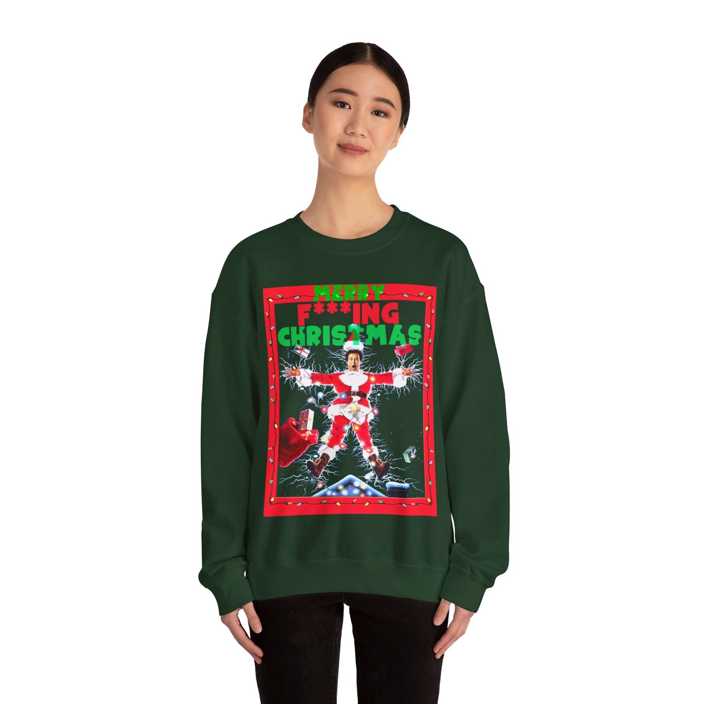 Unisex Sweatshirt Merry F***ing Christmas Chevy Chase