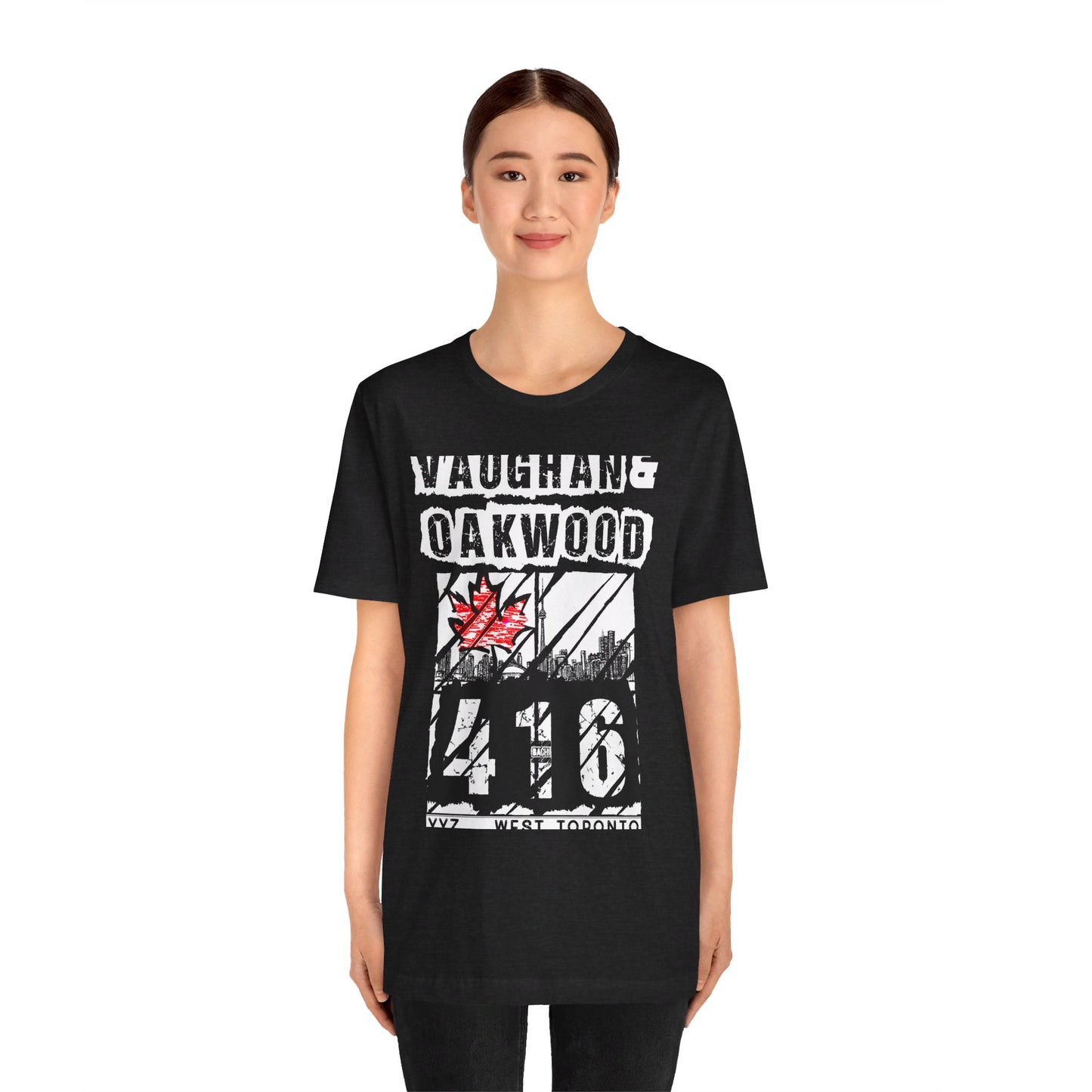 Unisex T-shirt Rep Your City Vaughan & Oakwood