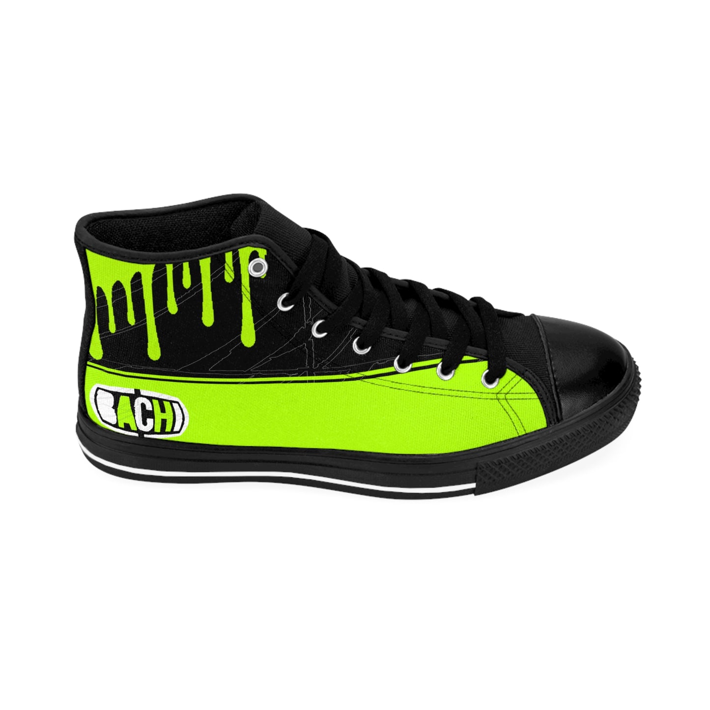 Men's Sneakers High Top Bachi Slime Drippers