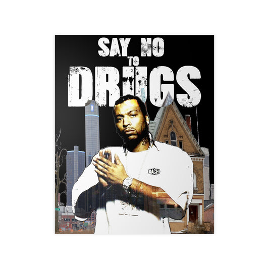 Photopaper Posters Big Meech BMF Say No To Drugs