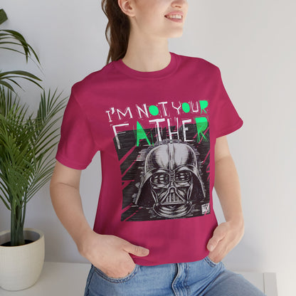 Unisex T-shirt Bachi Not Your Father Darth Vader