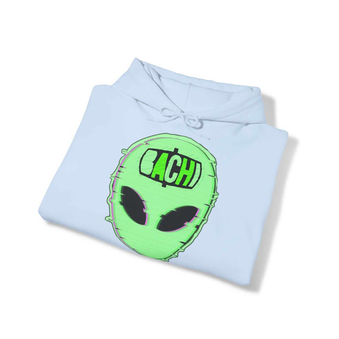 Unisex Hooded Sweatshirt Bachi Alien