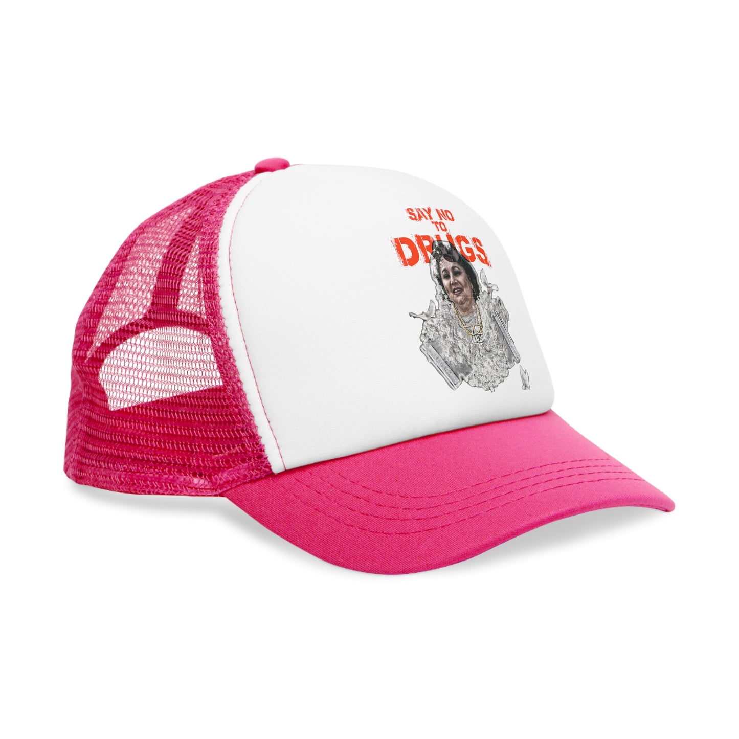 Neon Pink Dilligaf Mesh Hat – Dilligaf by Bohica Bill