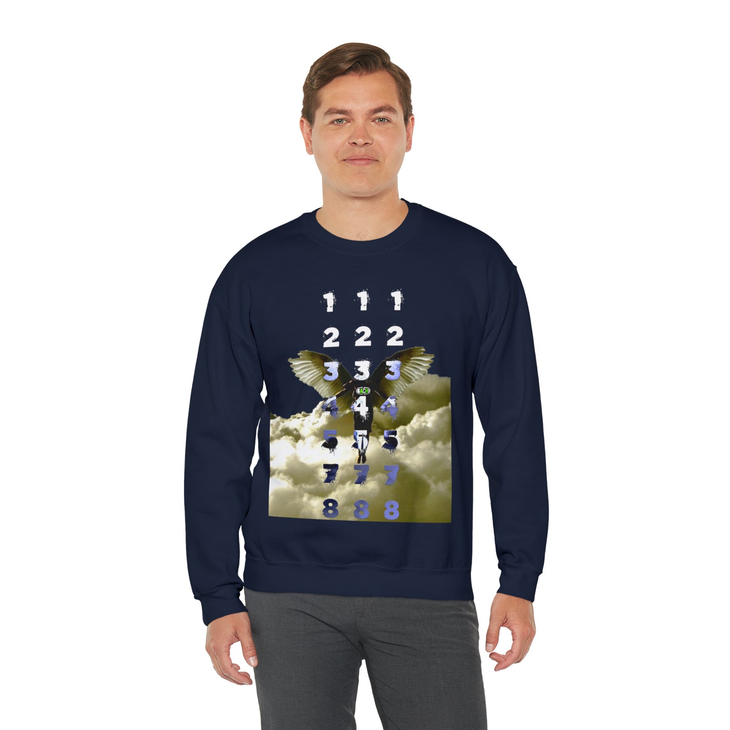 Unisex  Crewneck Sweatshirt Angel Numbers