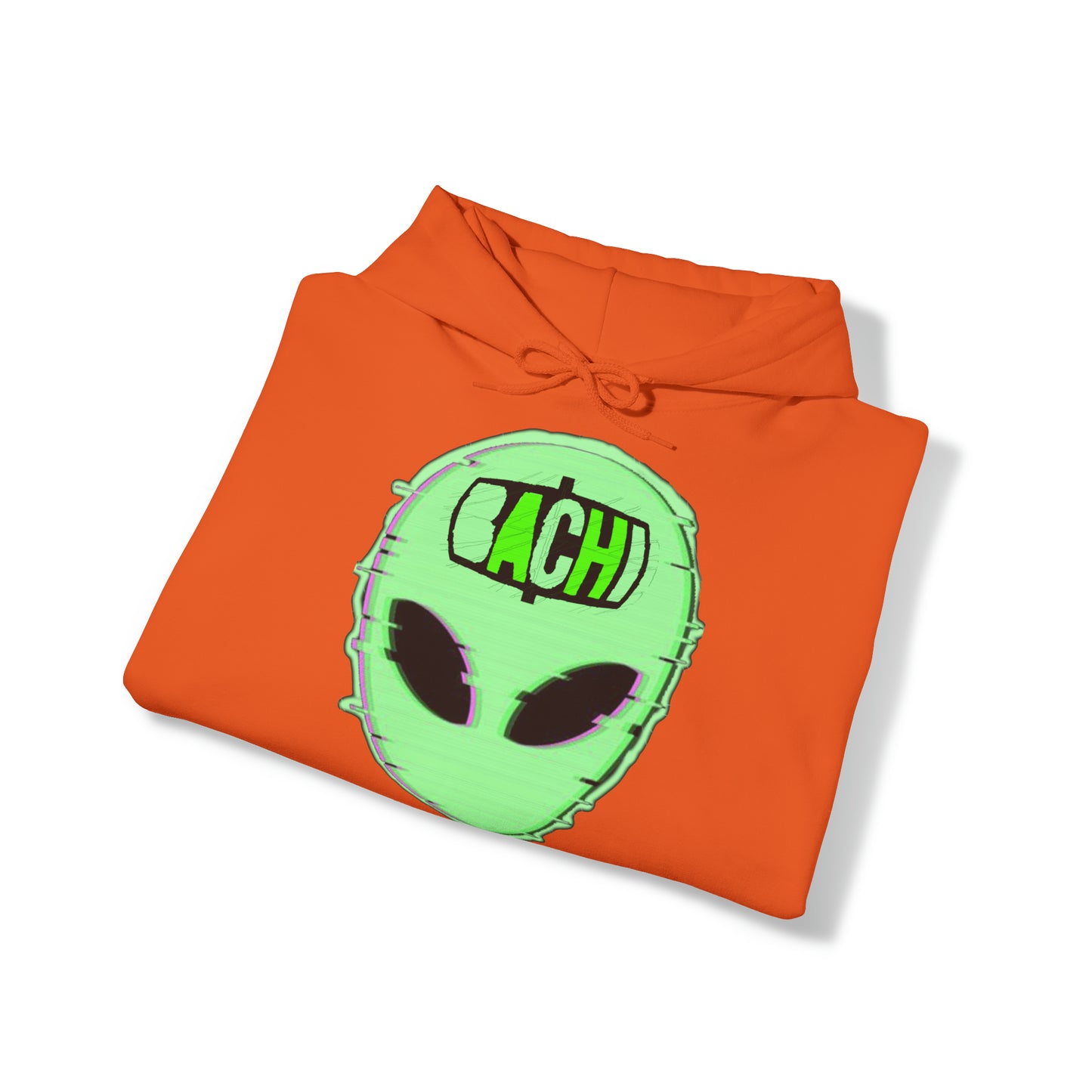 Unisex Hooded Sweatshirt Bachi Alien