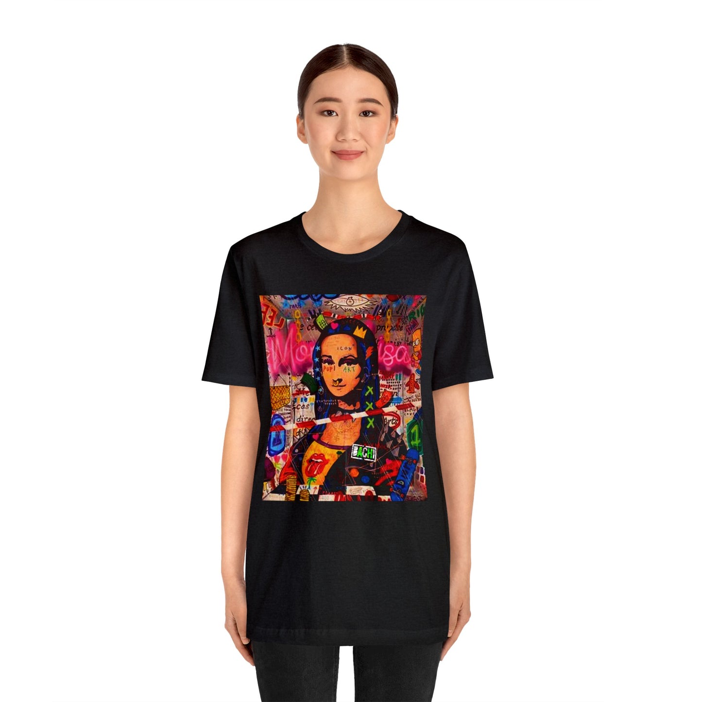 Unisex T-shirt Bachi Monalisa