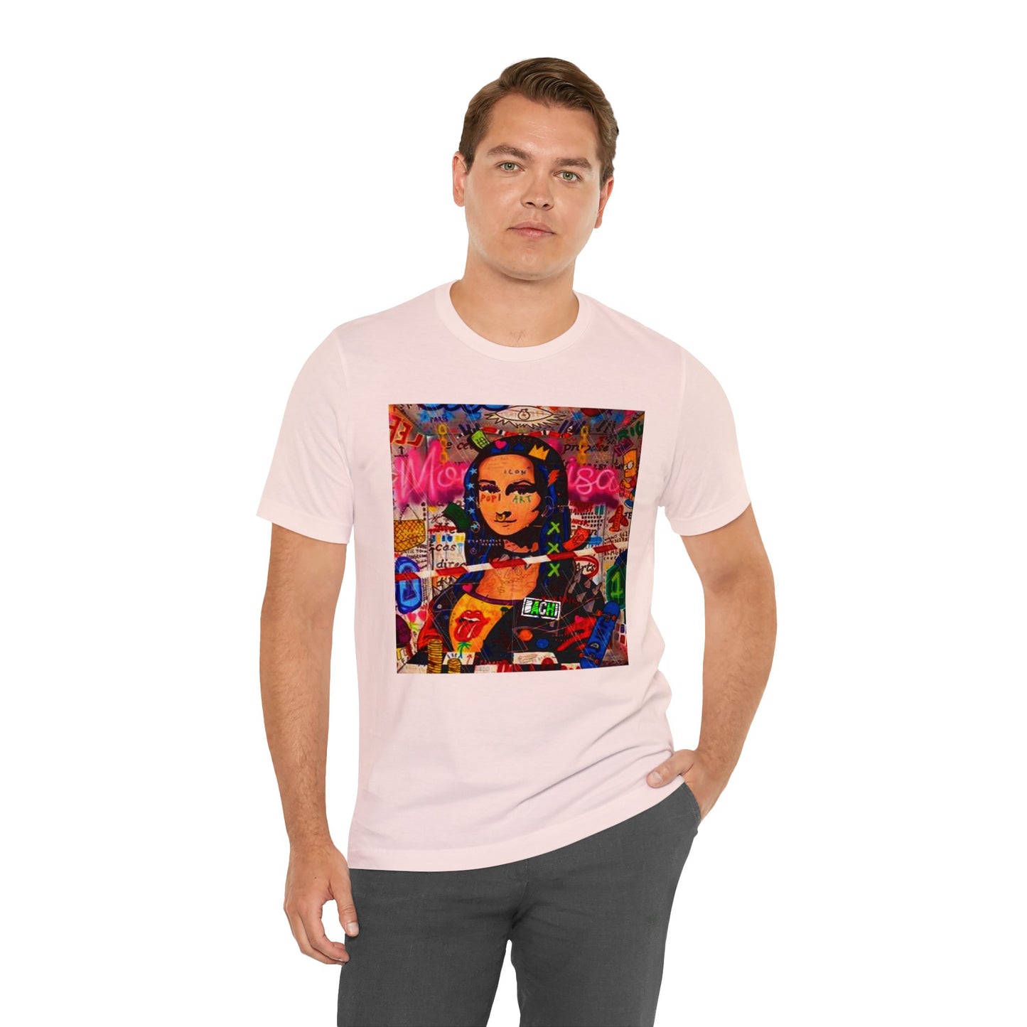 Unisex T-shirt Bachi Monalisa