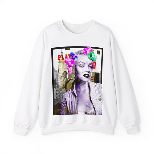 Unisex Sweatshirt Marilyn Monroe Rollers