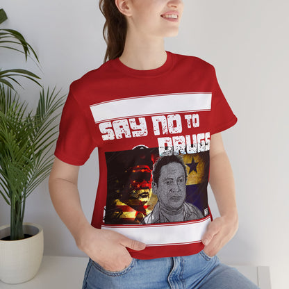 Unisex T-Shirt Manuel Noriega Say No To Drugs