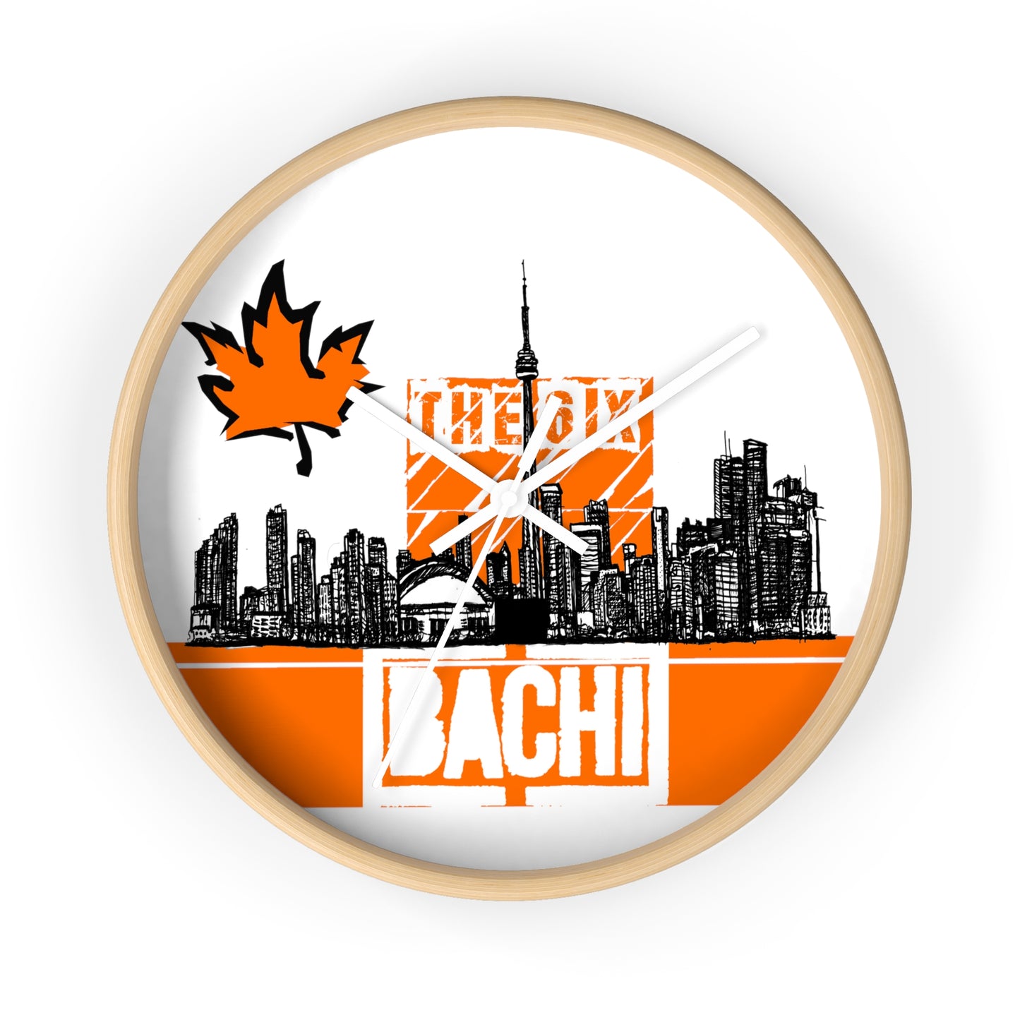 Wall clock Bachi 6ix Skyline