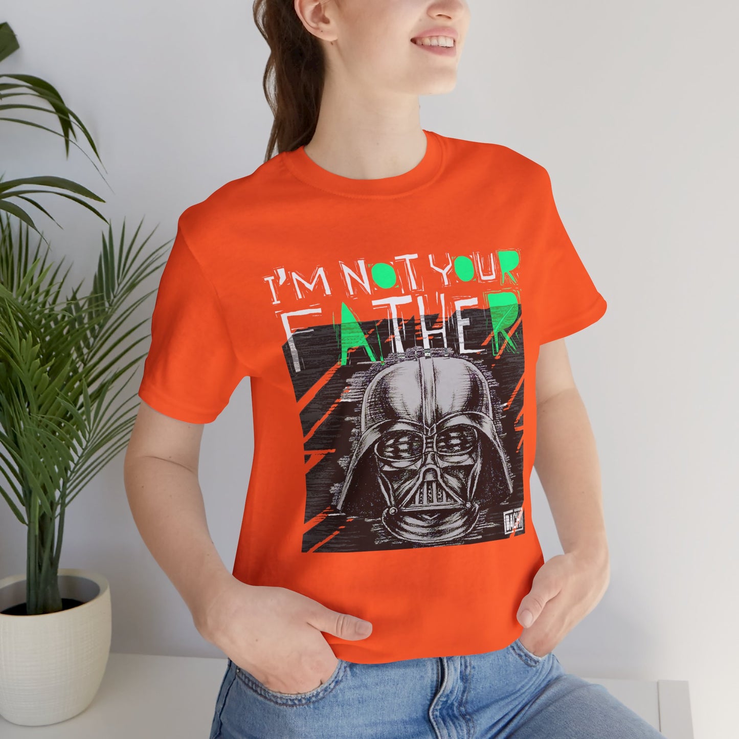 Unisex T-shirt Bachi Not Your Father Darth Vader