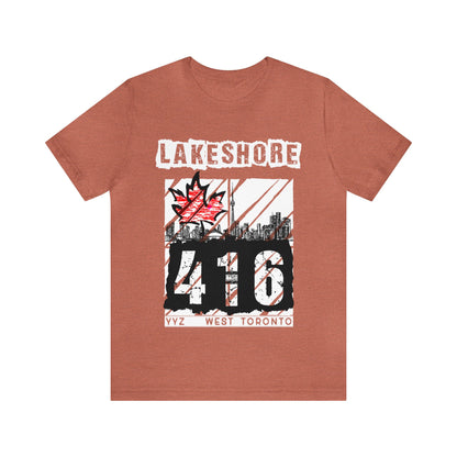 Unisex T-shirt Rep Your City Lakeshore