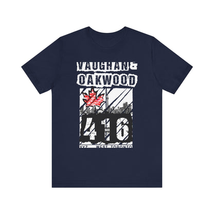 Unisex T-shirt Rep Your City Vaughan & Oakwood