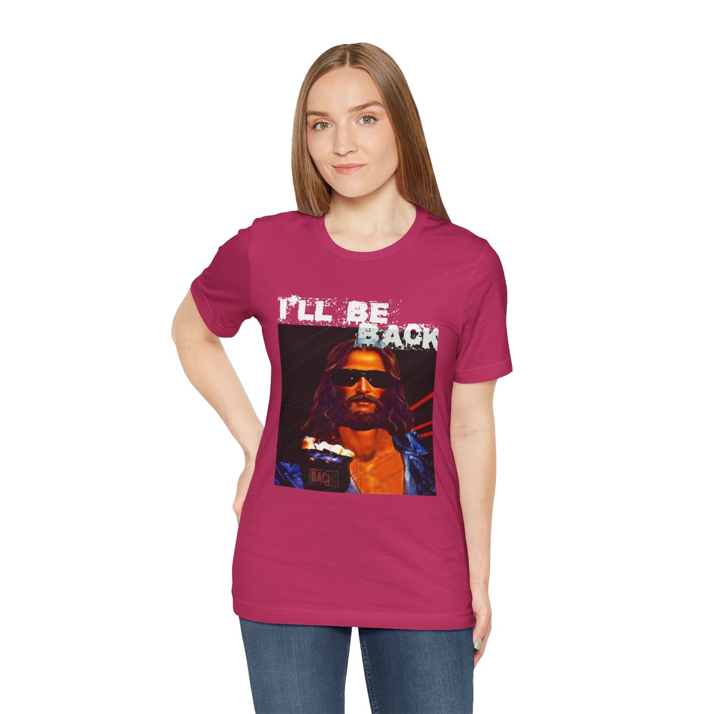 Unisex T-shirt Bachi Terminator Jesus