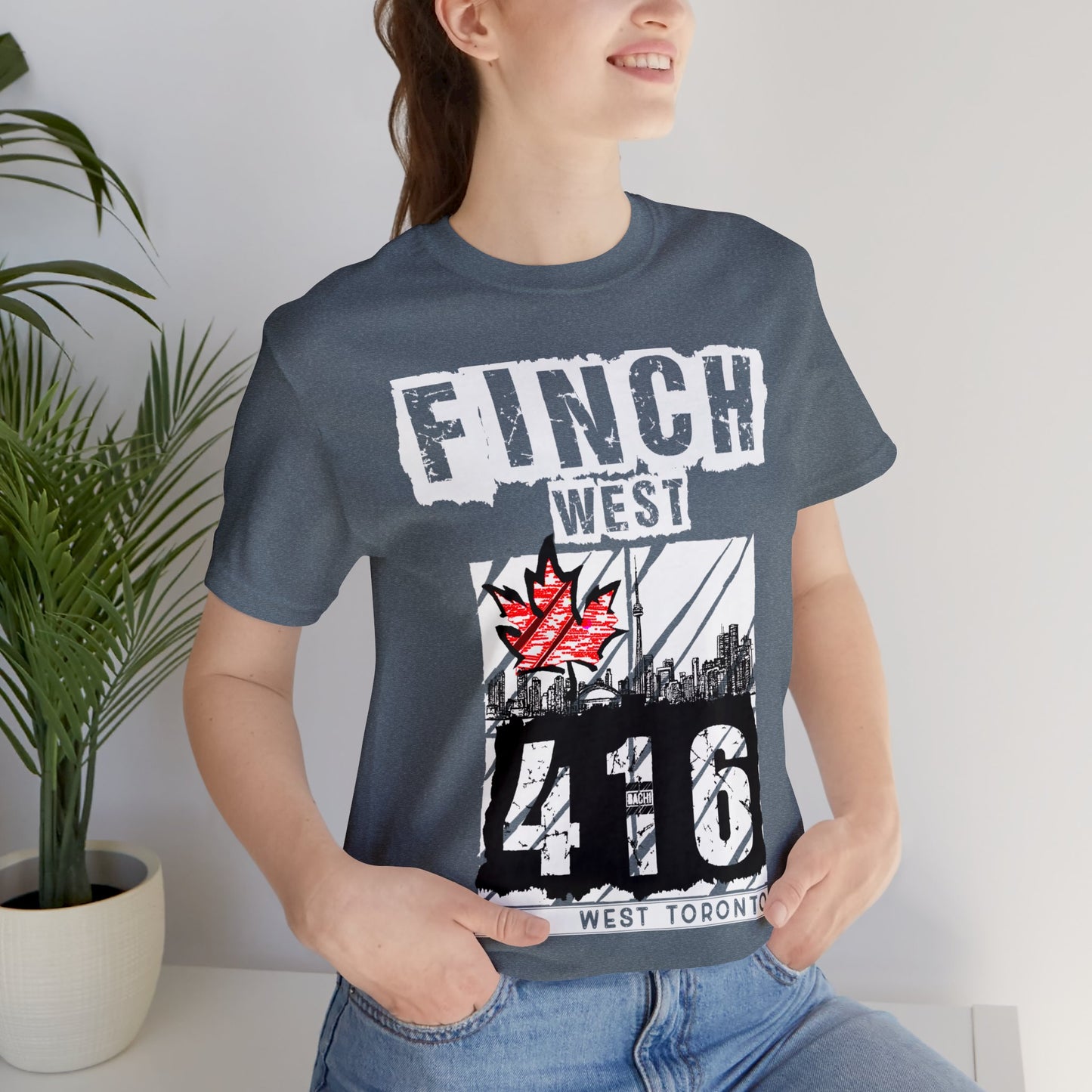 Unisex T-shirt Rep your city Finch West