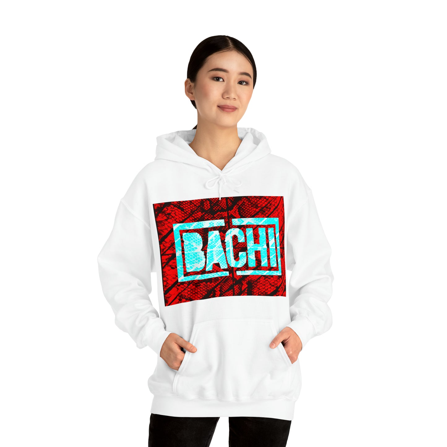 Unisex Sweatshirt Bachi Snake Skin Print