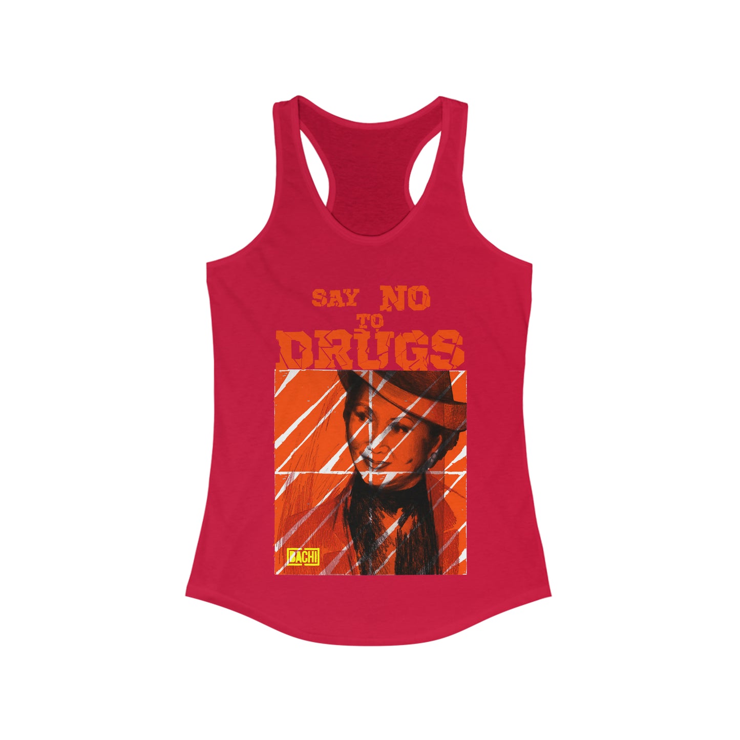 Women's Tank Griselda Blanco Orange Print