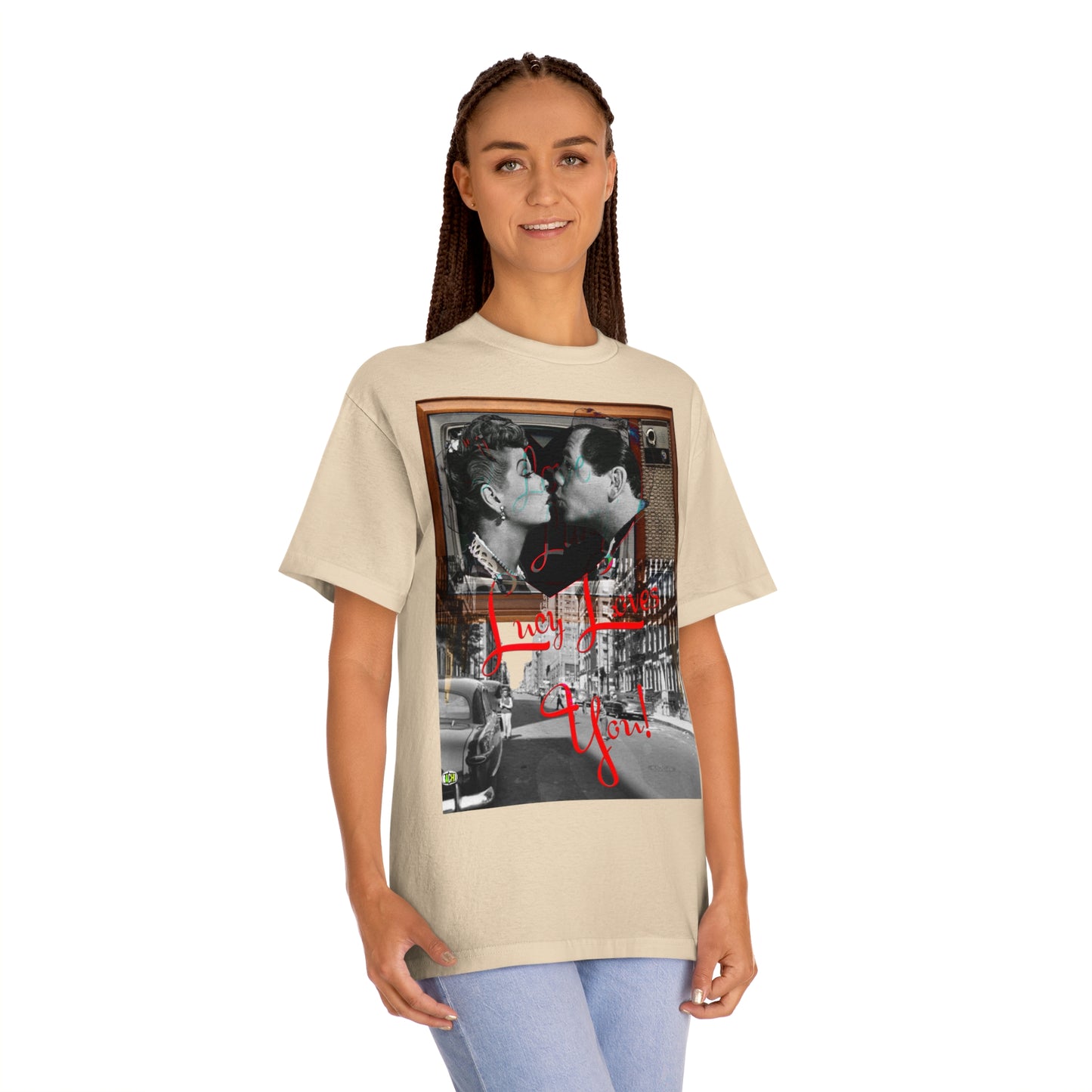 Unisex T-shirt Lucy & Ricky Love