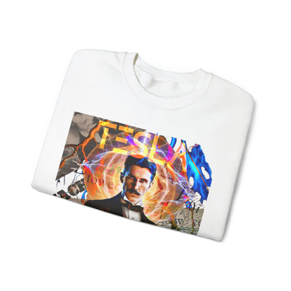 Unisex Crewneck Sweatshirt Nikola Tesla