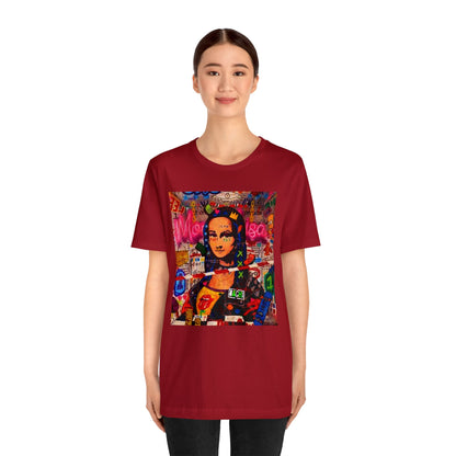 Unisex T-shirt Bachi Monalisa