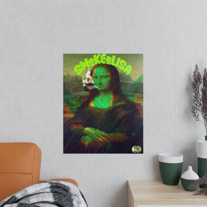 Photopaper Posters SmokeALisa MonaLisa