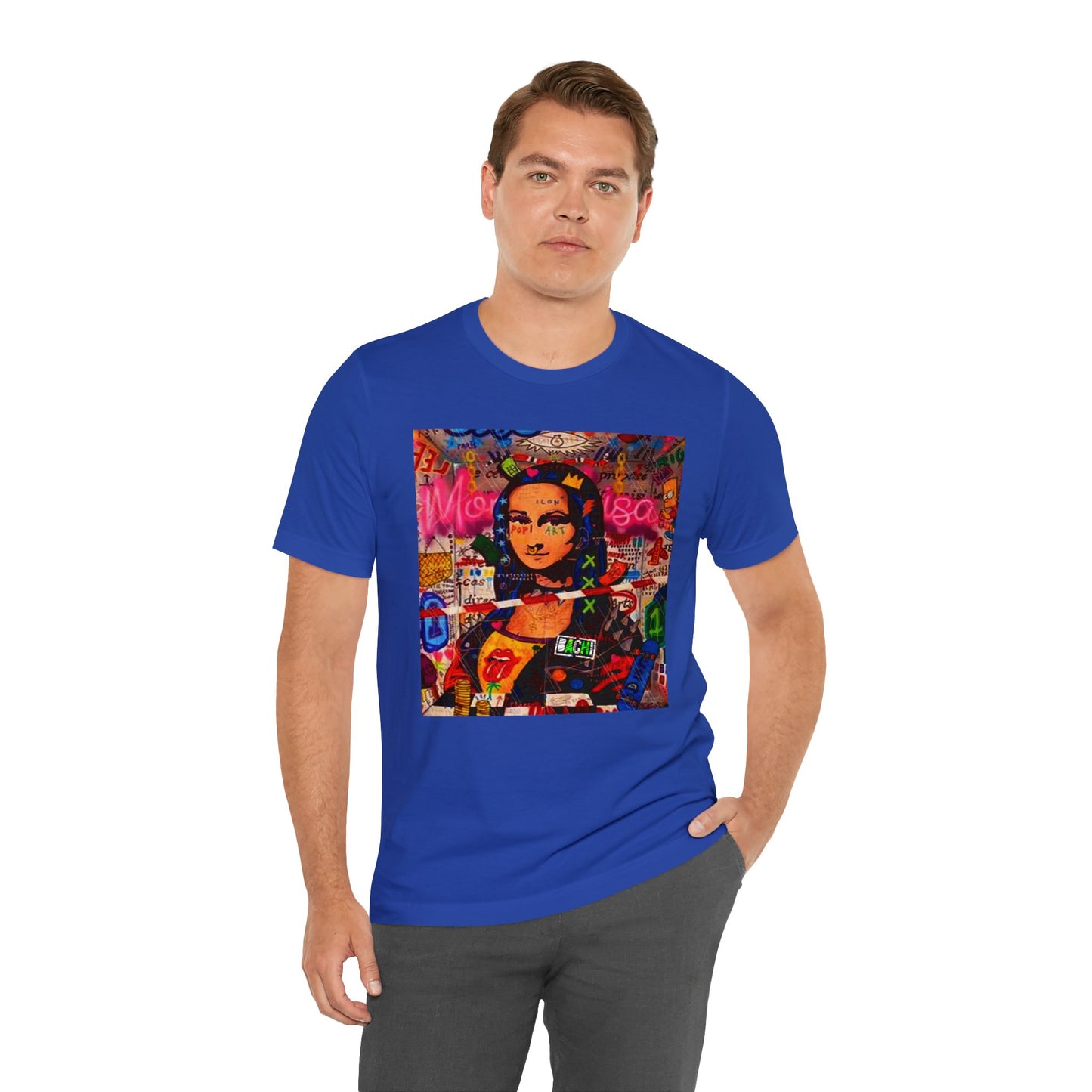 Unisex T-shirt Bachi Monalisa