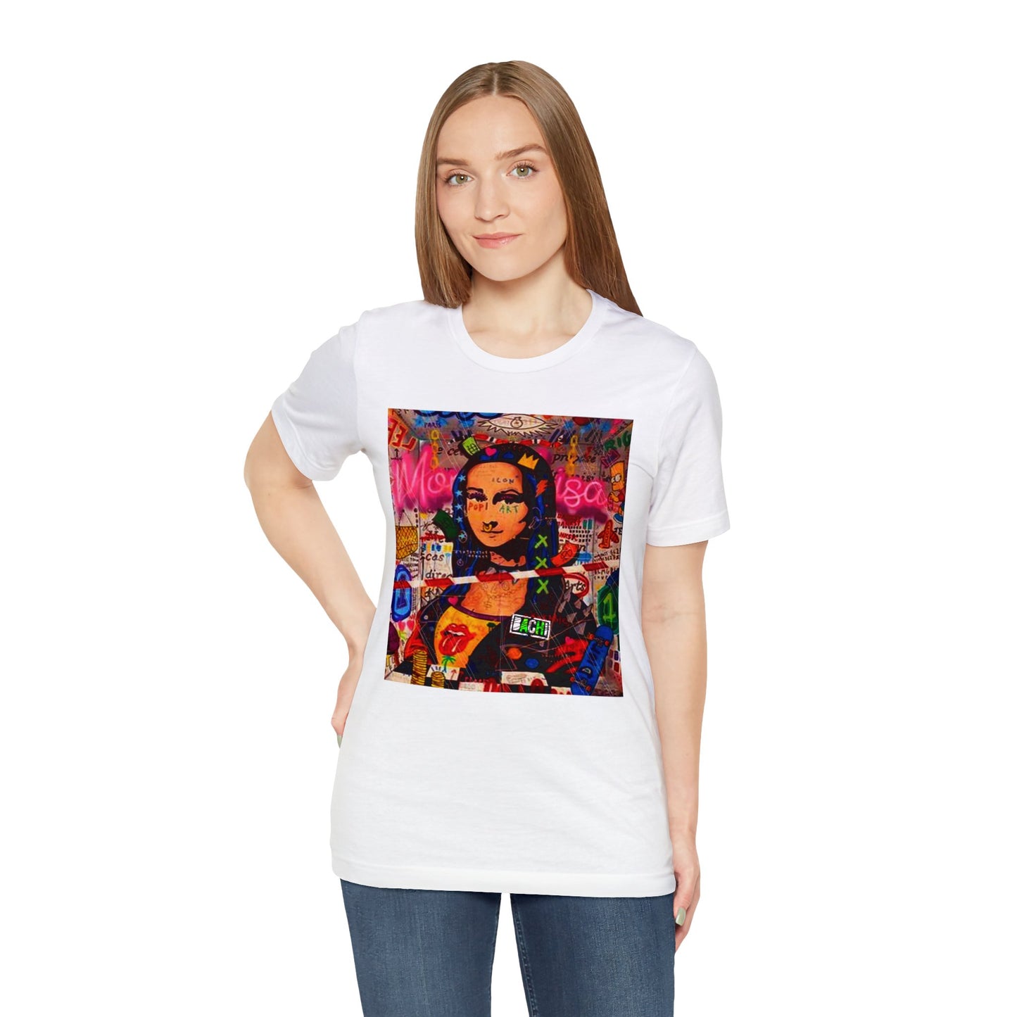 Unisex T-shirt Bachi Monalisa