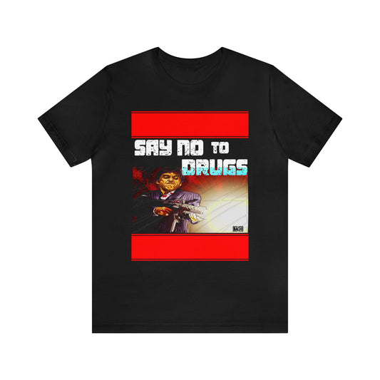 Unisex T-shirt Scarface Tony Montana Red Border