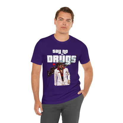 Unisex T-shirt Say No To Drugs Scarface 2