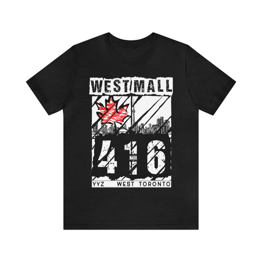 Unisex T-shirt Rep Your City  The West Mall