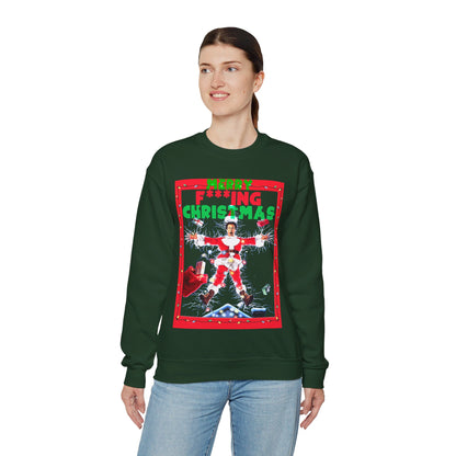 Unisex Sweatshirt Merry F***ing Christmas Chevy Chase