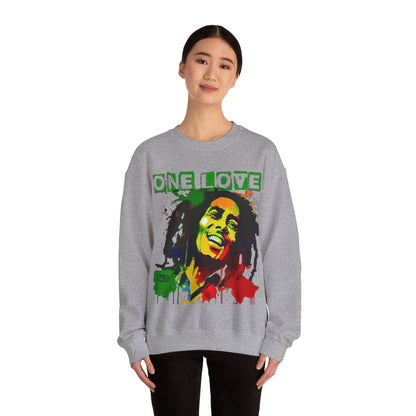 Unisex Sweatshirt Bob Marley One Love