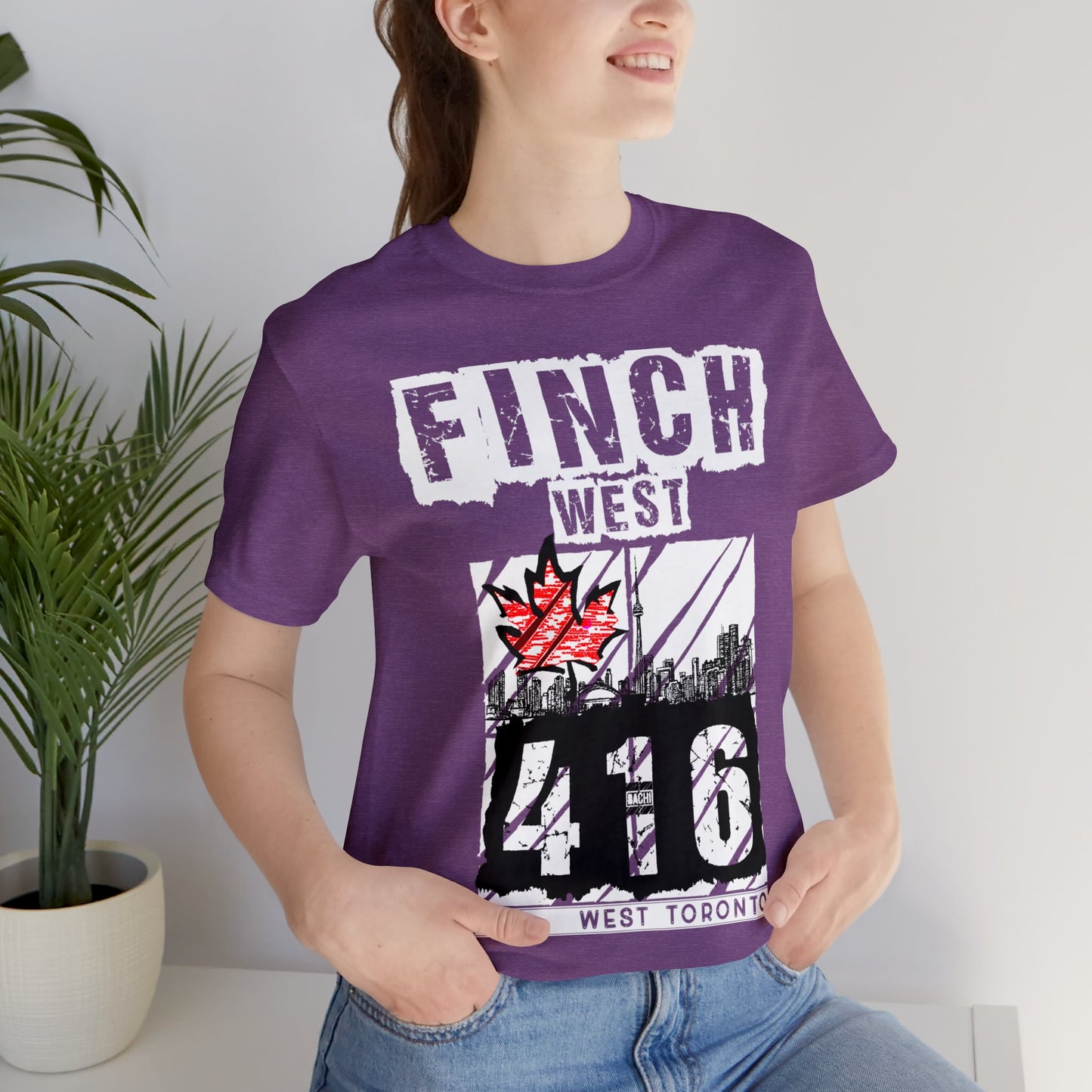 Unisex T-shirt Rep your city Finch West